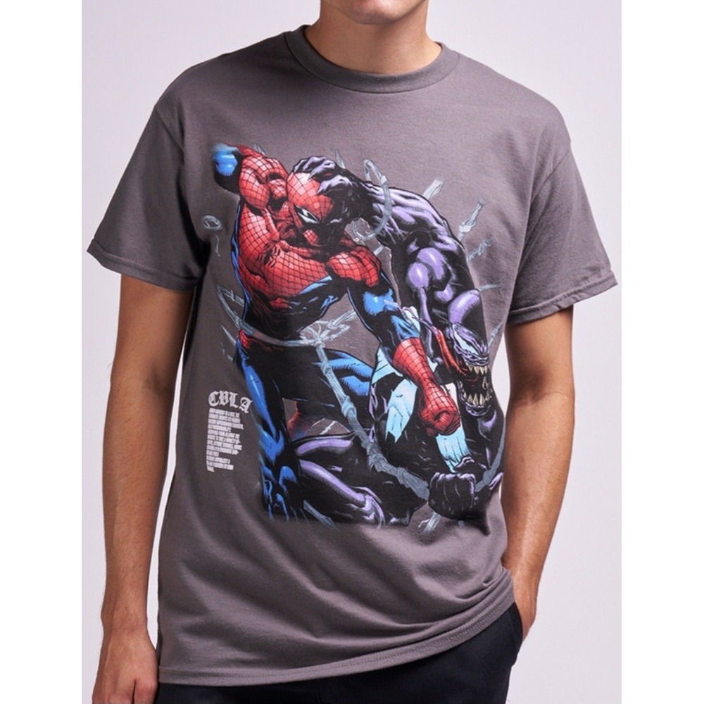Marvel CVLA Los Angeles Spider-Man vs Venom Graphic T-Shirt Men's